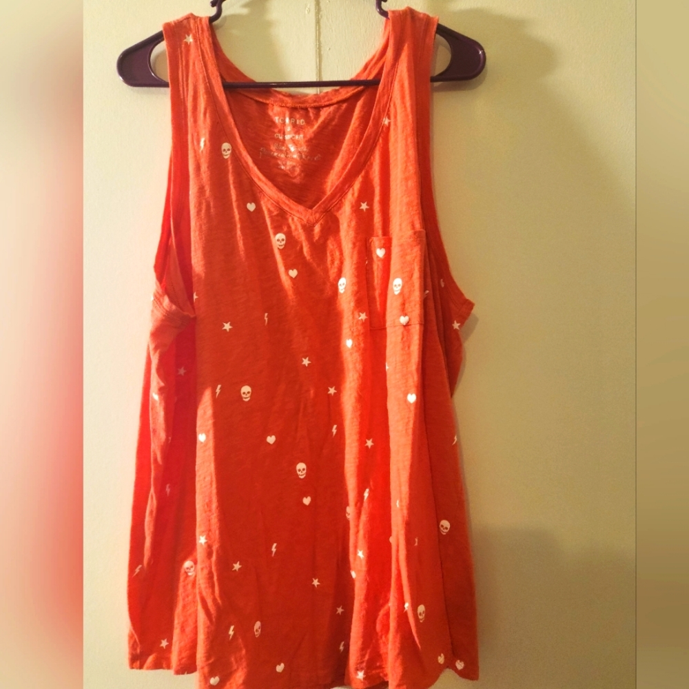 POCKET HERITAGE SLUB V-NECK TANK